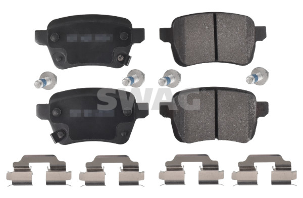 set placute frana,frana disc 40 91 6903 SWAG